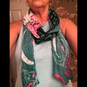 Alice in Wonderland scarf
